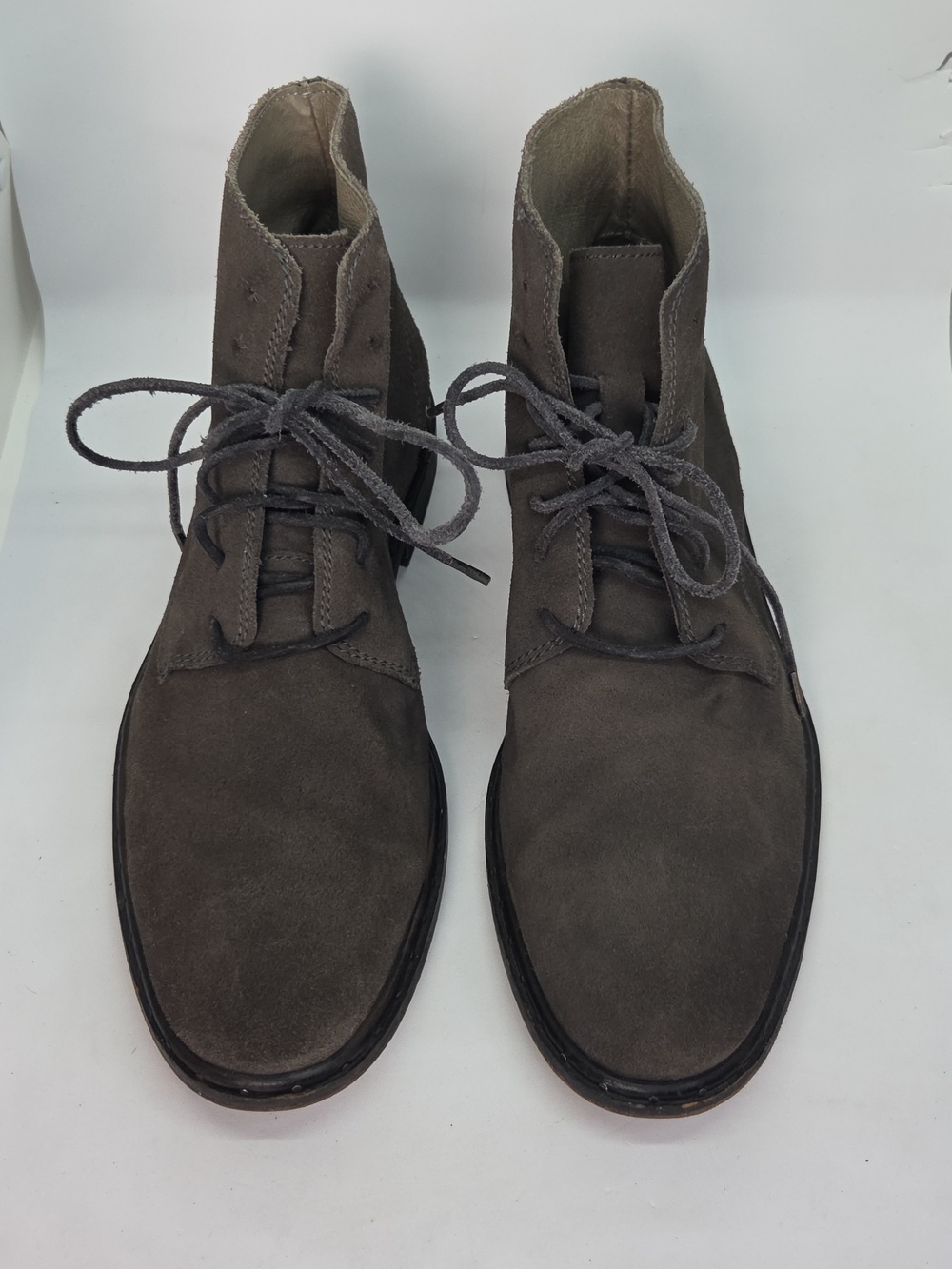 All Saints Men's Suede Chukka Boots - Gray 44